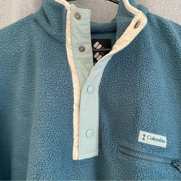 NWT Columbia Men's Helvetia II Fleece Pullover M